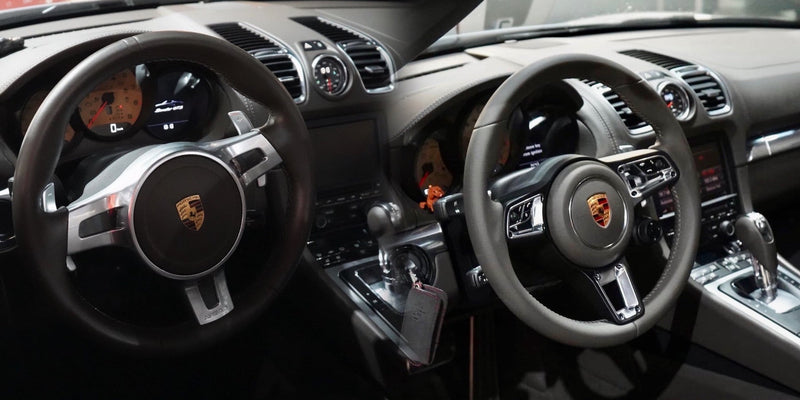 Porsche Sport Design to multifunction steering wheel upgrade