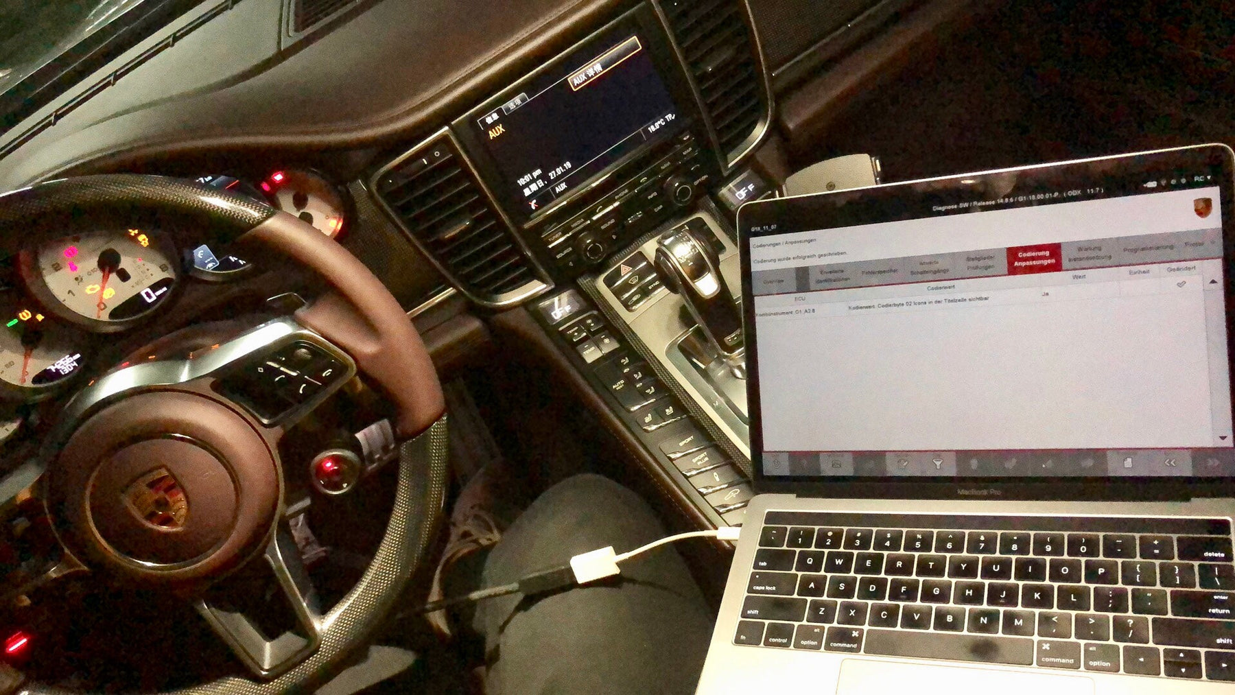 [Hidden Menu] Enabling Instrument Cluster Menu Icons with PIWIS Engineer Mode