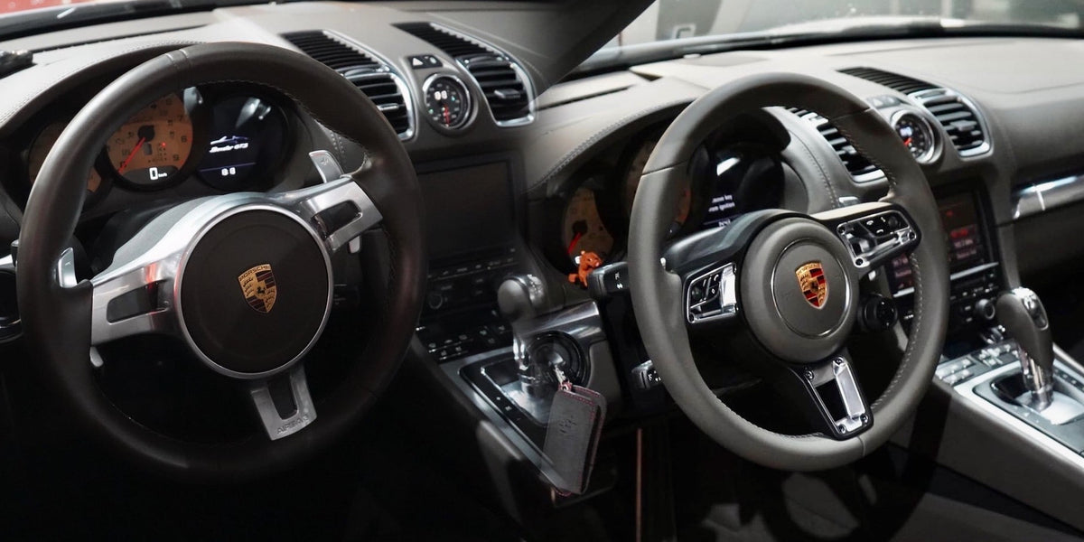 Boxster & Cayman · 981 steering wheel upgrade comparison