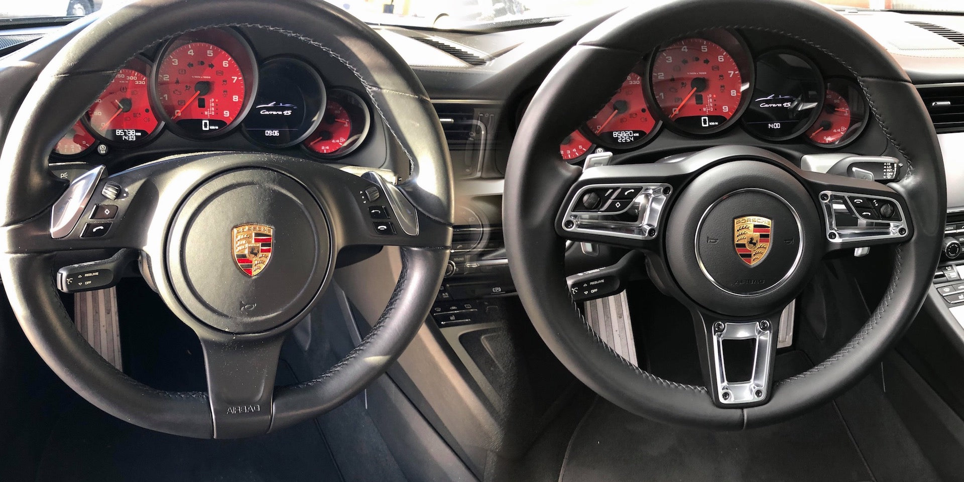 Upgrade to 991.2/718/Macan style steering wheel without Mode Switch
