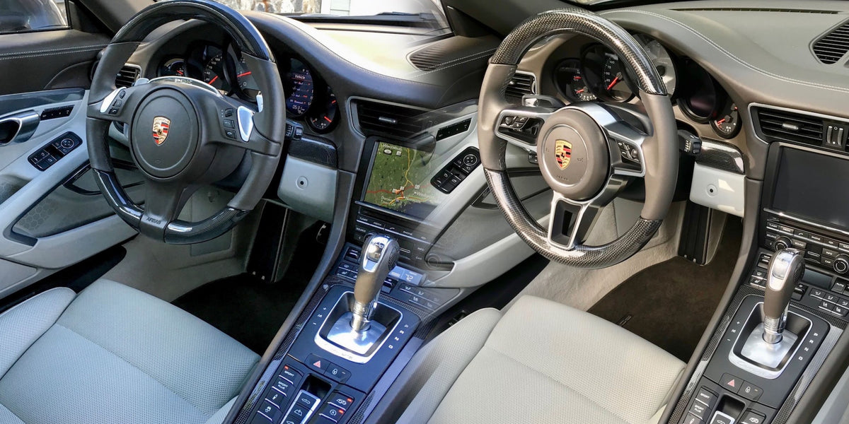 911 · 991.1 steering wheel upgrade comparison
