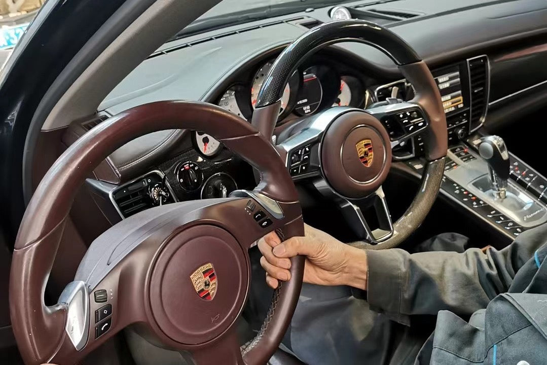 970 Panamera upgrade to 971 style steering wheel
